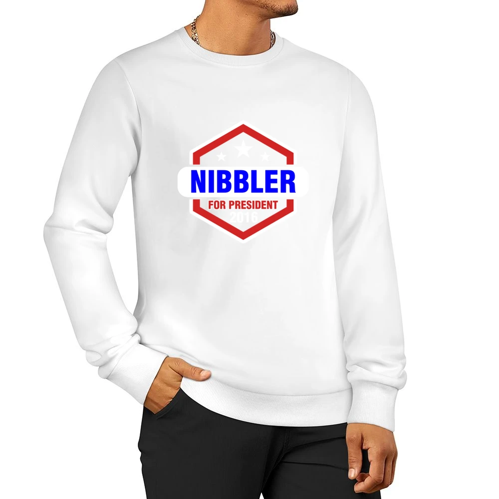 Nibbler For President 2016 Futurama TV Show Men Pullover Sweatshirt