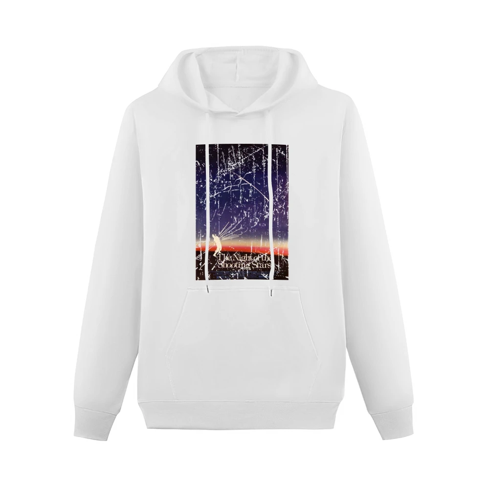 Night Of The Shooting Stars Movie Poster Retro Aged Look Men Hoodie With Pocket