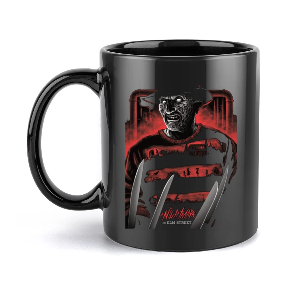 Nightmare On Elm Street Black Mug