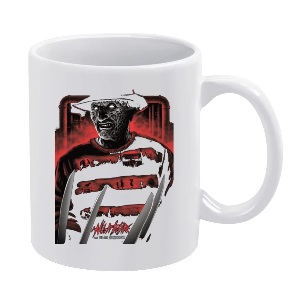 Nightmare On Elm Street White Mug