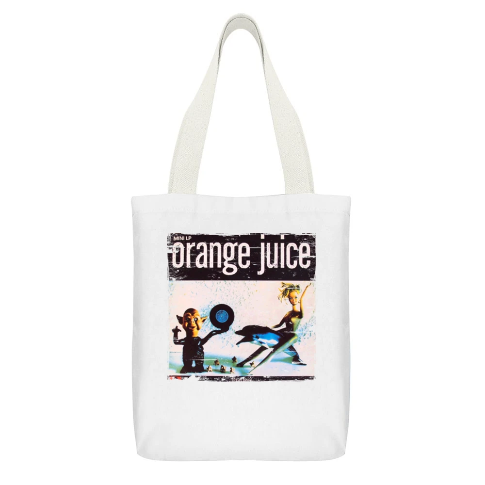 Nils Lofgren Nils Lofgren Album Cover Distressed Image White Canvas Tote Shopping Bag With Interior Pocket