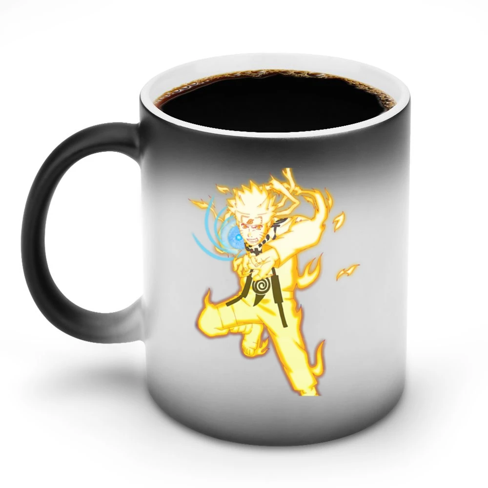 Nine-Tails Chakra Mode Rasengan naruto anime manga Discoloration Mug
