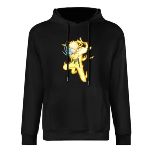 Nine-Tails Chakra Mode Rasengan naruto anime manga European Size Men Hoodie
