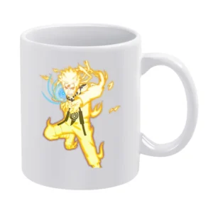 Nine-Tails Chakra Mode Rasengan naruto anime manga White Mug