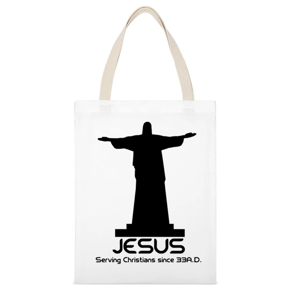 Ninjas Are Just Asian Burglars Funny White Canvas Tote Shopping Bag