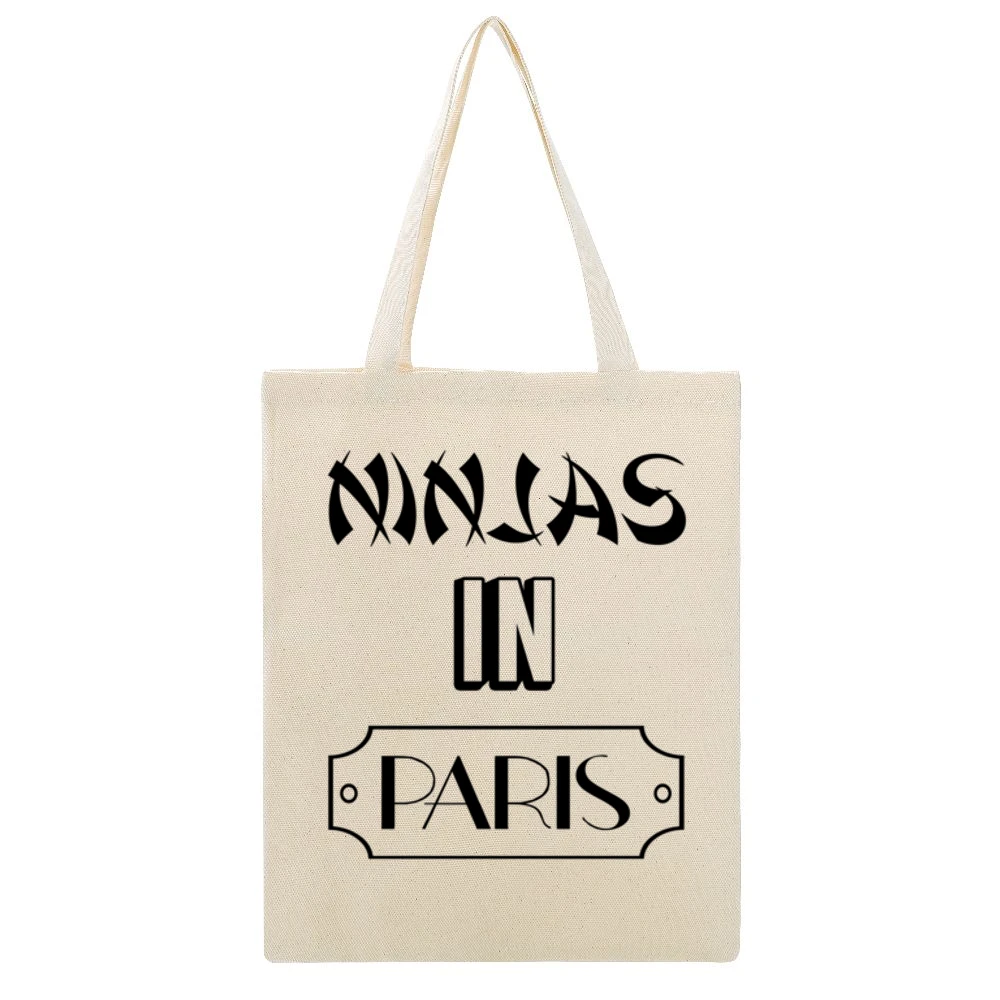 Ninjas In Paris Popular Liam Payne Band Beige Canvas Tote Shopping Bag