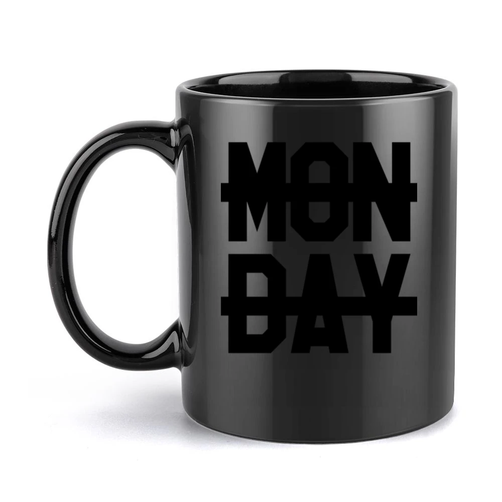 No Monday Sucks Crossed Out Niall Horan Popular Graphic Black Mug