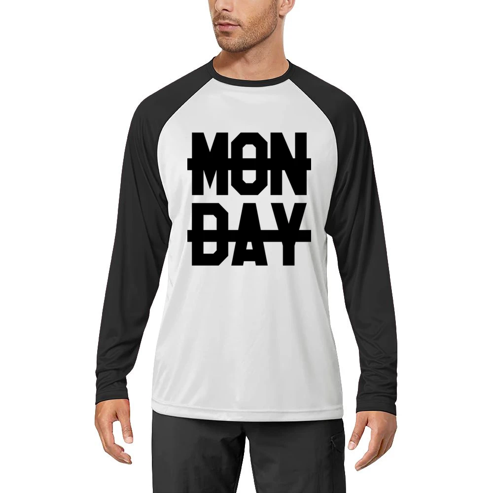 No Monday Sucks Crossed Out Niall Horan Popular Graphic Men Long Sleeve T-Shirt