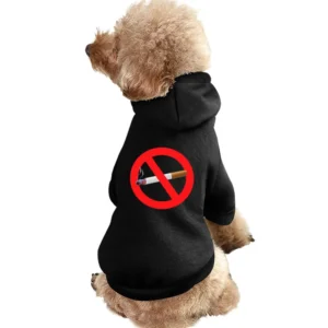 No Smoking Habit Addiction Anti Tobacco Cigarette Popular Health Graph Pet Apparel Clothes