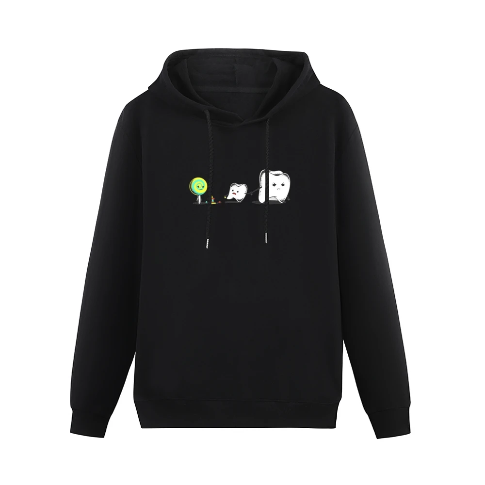 No taking candy from strangers - funny teeth Men Hoodie Without Pocket