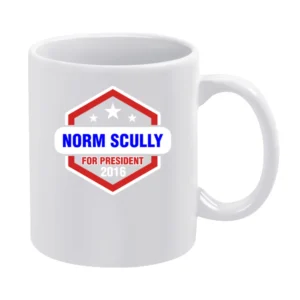 Norm Scully For President 2016 Brooklyn Nine-Nine TV Show White Mug