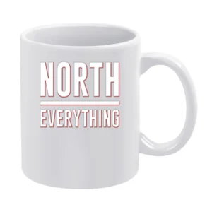 North Over Everything We The North Toronto Championship Graphic Fan T White Mug