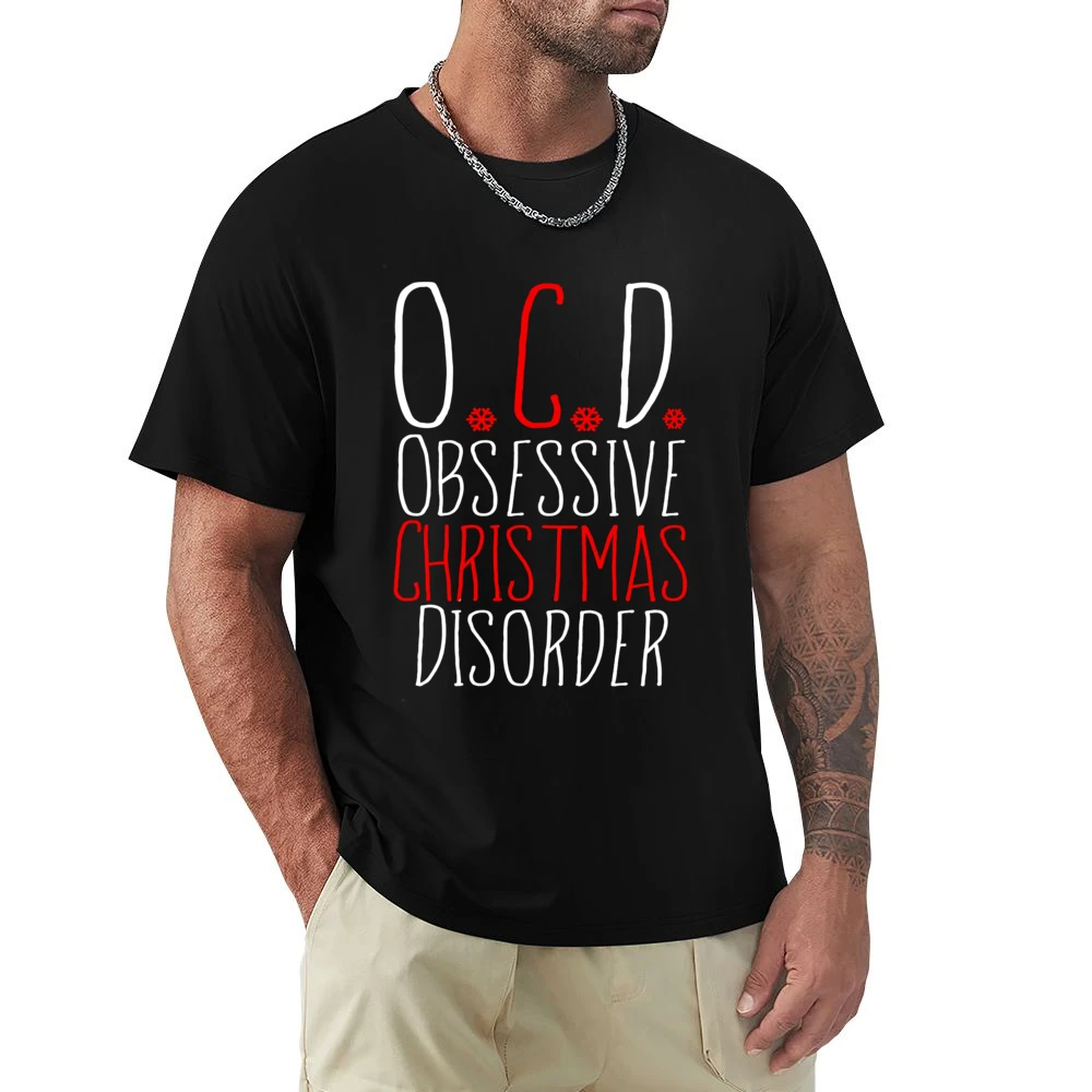 OCD Obsessive Christmas Disorder Fun Holiday Lover Premium Men T-shirt