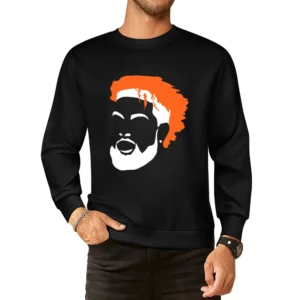 Odell Beckham Jr Obj Cleveland Football Trade Big Head Brown European Size Pullover Sweater