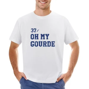 Oh My Gourde Tampa Bay Yanni Gourde Hockey Fan Asian Size Men T-Shirt