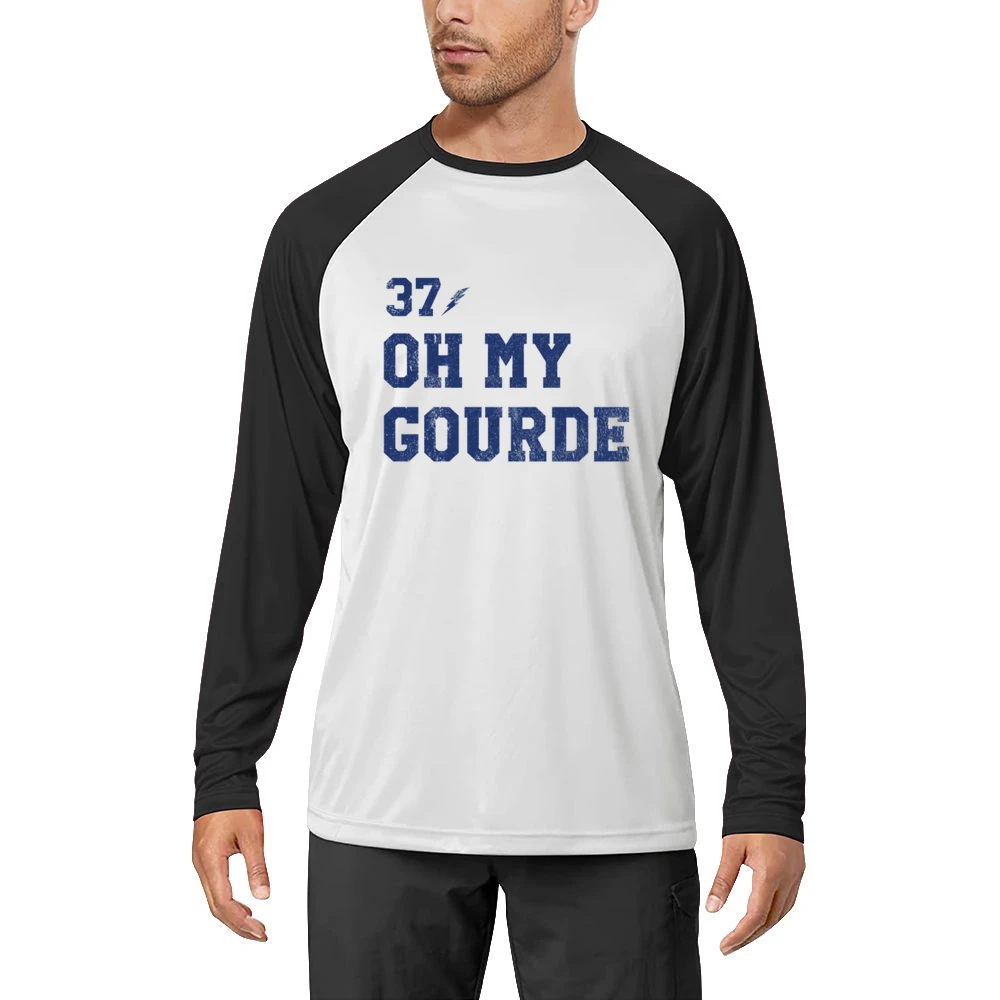 Oh My Gourde Tampa Bay Yanni Gourde Hockey Fan Men Long Sleeve T-Shirt