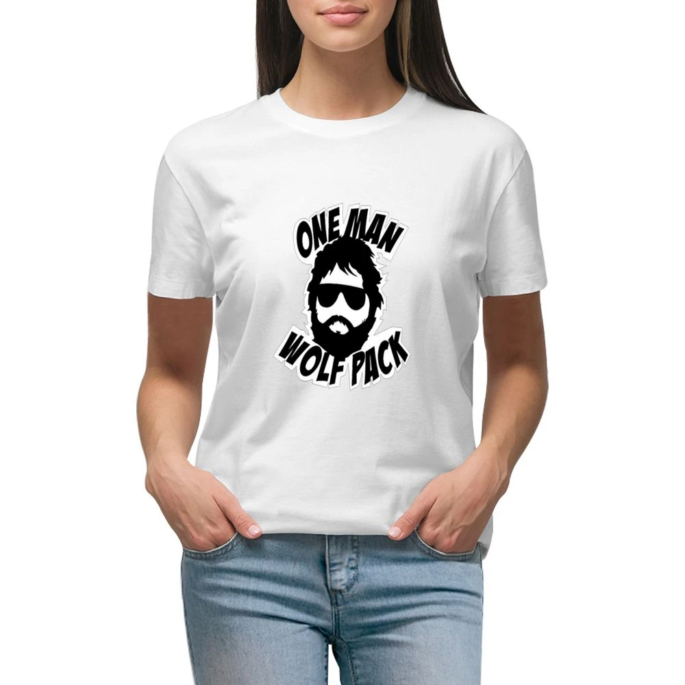 One Man Wolf Pack Hangover Tshirt (all Styles And Sizes Available) Premium Women Ladies T-shirt