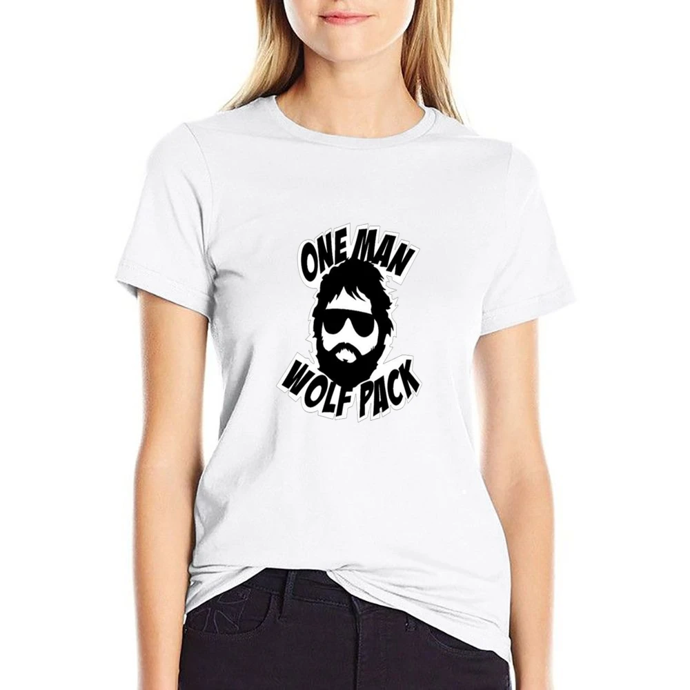 One Man Wolf Pack Hangover Tshirt (all Styles And Sizes Available) US Size Women Ladies T-shirt