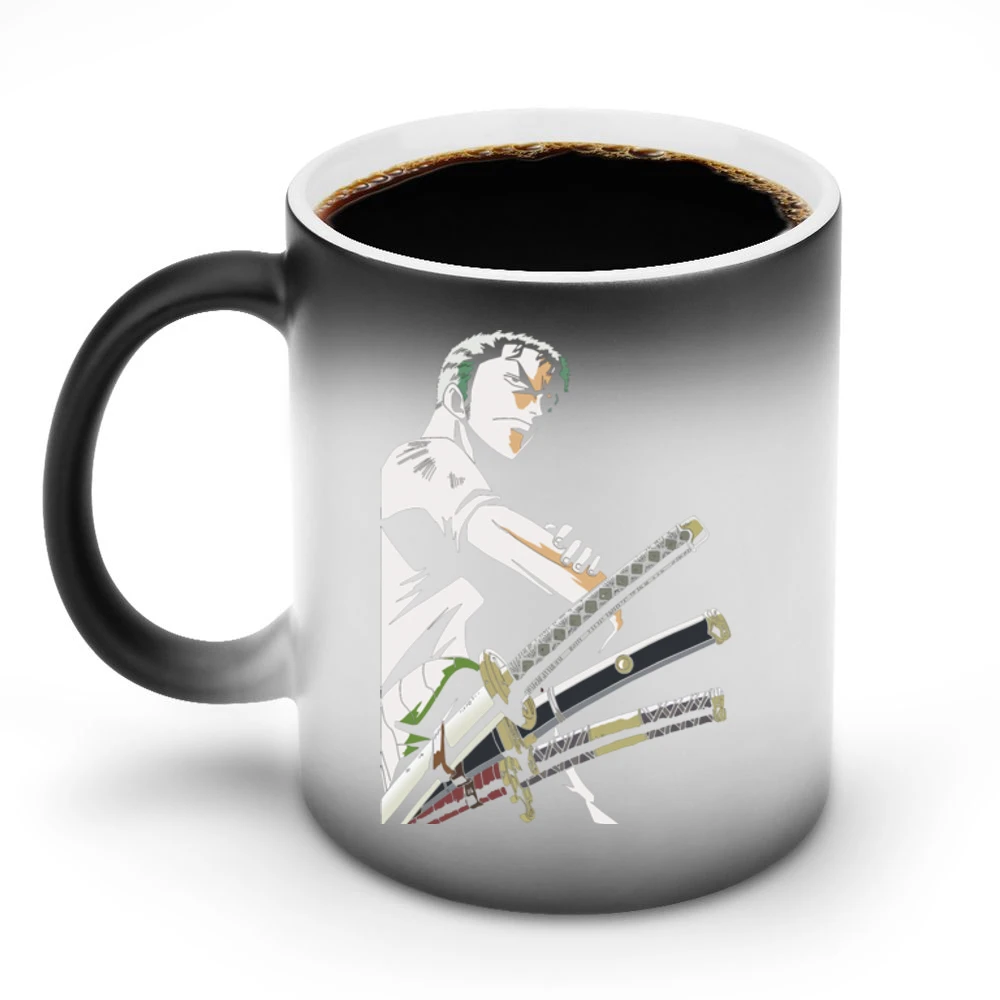 One Piece Roronoa Zoro pirates hunter strawhat member Discoloration Mug