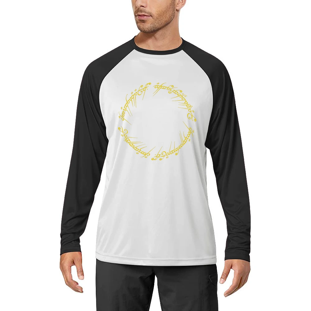 One Ring Tolkien Lord of the ring Men Long Sleeve T-Shirt