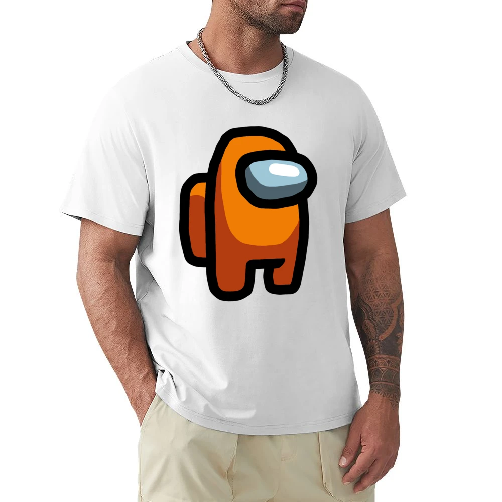 Orange Suspect Fun Video Game Fan Premium Men T-shirt