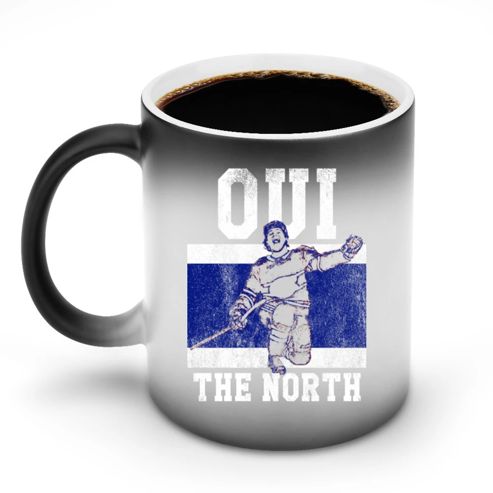 Oui The North Caufield Montreal Habs Hockey Fan Graphic Discoloration Mug