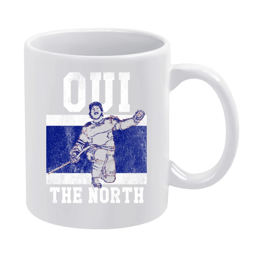 Oui The North Caufield Montreal Habs Hockey Fan Graphic White Mug