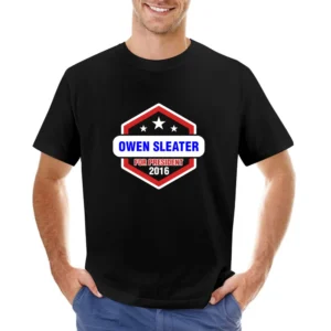 Owen Sleater For President 2016 Boardwalk Empire TV Show Asian Size Men T-Shirt