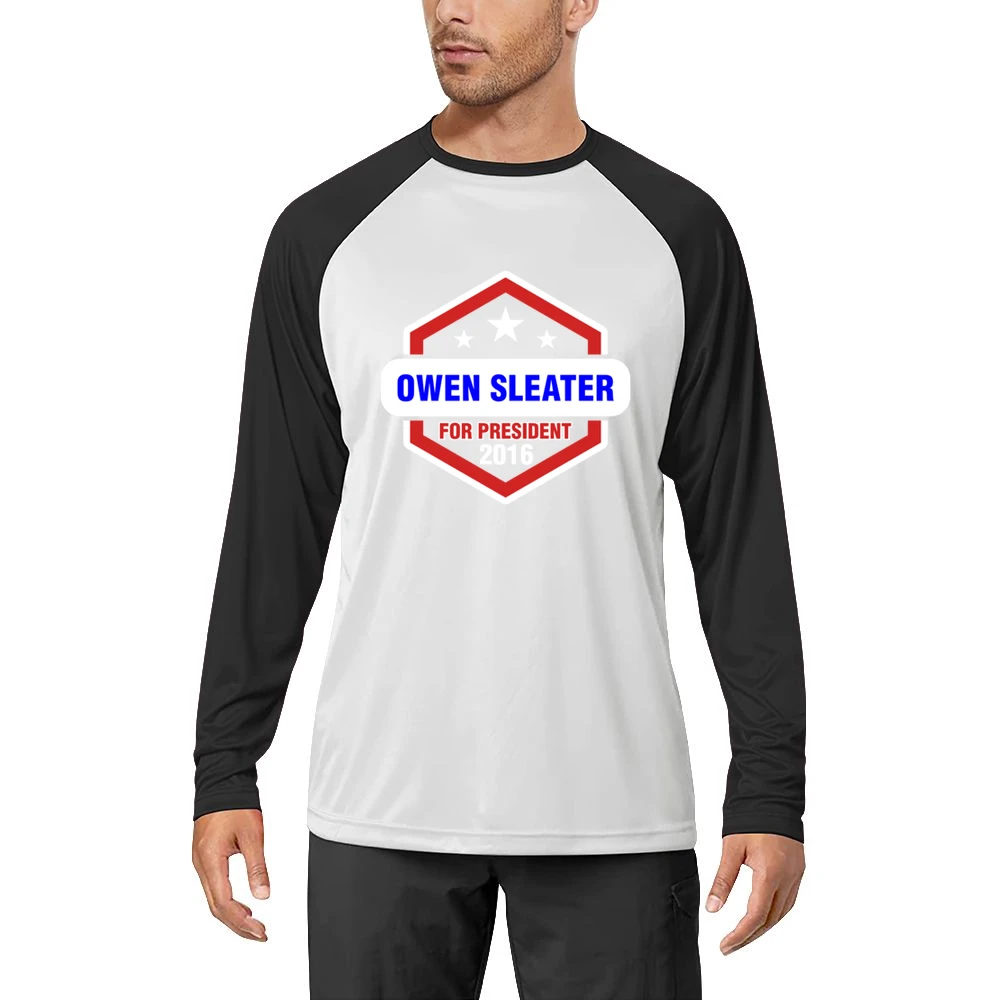 Owen Sleater For President 2016 Boardwalk Empire TV Show Men Long Sleeve T-Shirt