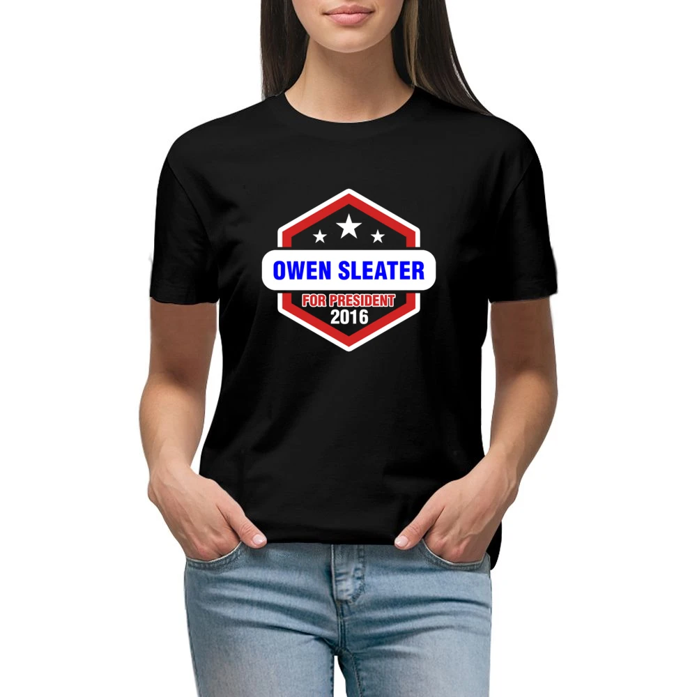 Owen Sleater For President 2016 Boardwalk Empire TV Show Premium Women Ladies T-shirt