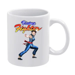 Pai Chan Virtua Fighter Arcade Fighting Retro Video Game Character Fan White Mug
