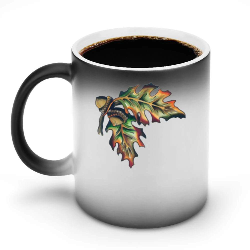 Peanut and leave Discoloration Mug