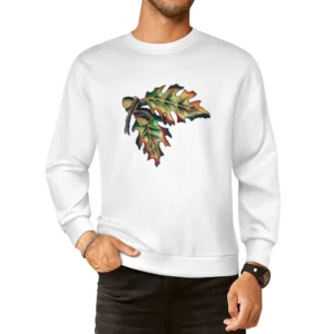 Peanut and leave European Size Pullover Sweater