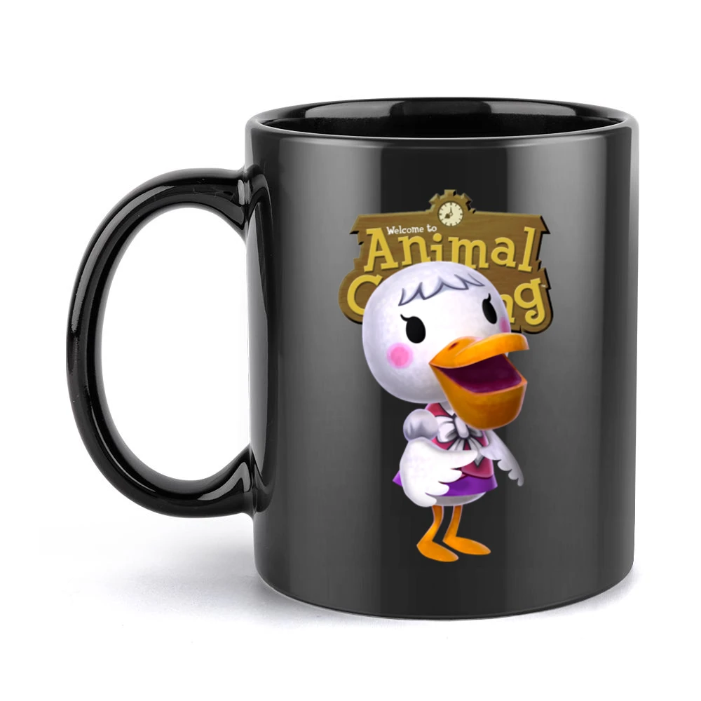 Pelly From Animal Crossing Nintendo Video Game Fan Black Mug
