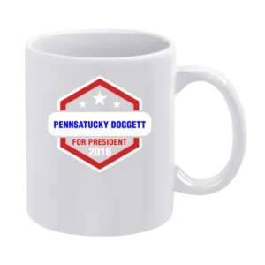 Pennsatucky Doggett For President 2016 Orange is the New Black TV Show White Mug