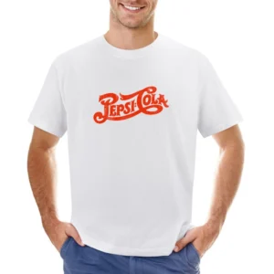Pepsi Cola Fun Cool Vintage Style Distressed Retro Graphic Tee Shirt Asian Size Men T-Shirt