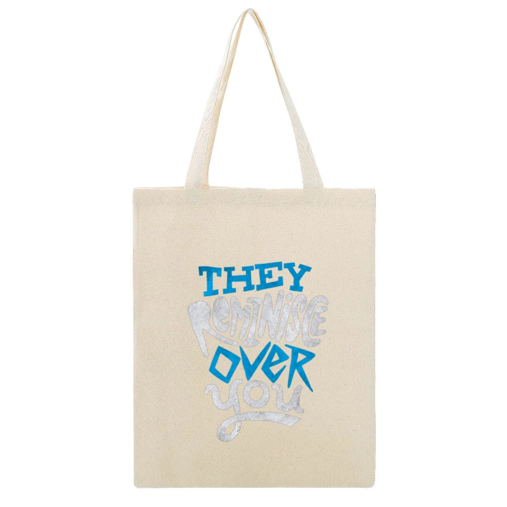 Pete Rock Reminisce Lyric Tshirt Beige Canvas Tote Shopping Bag