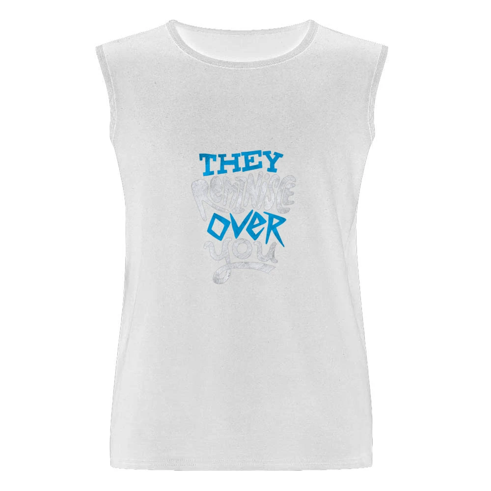 Pete Rock Reminisce Lyric Tshirt Men Sleeveless T-Shirt