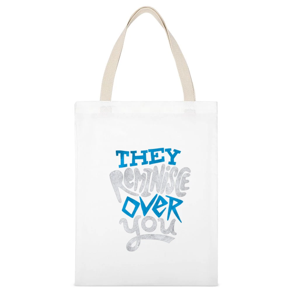 Pete Rock Reminisce Lyric Tshirt White Canvas Tote Shopping Bag