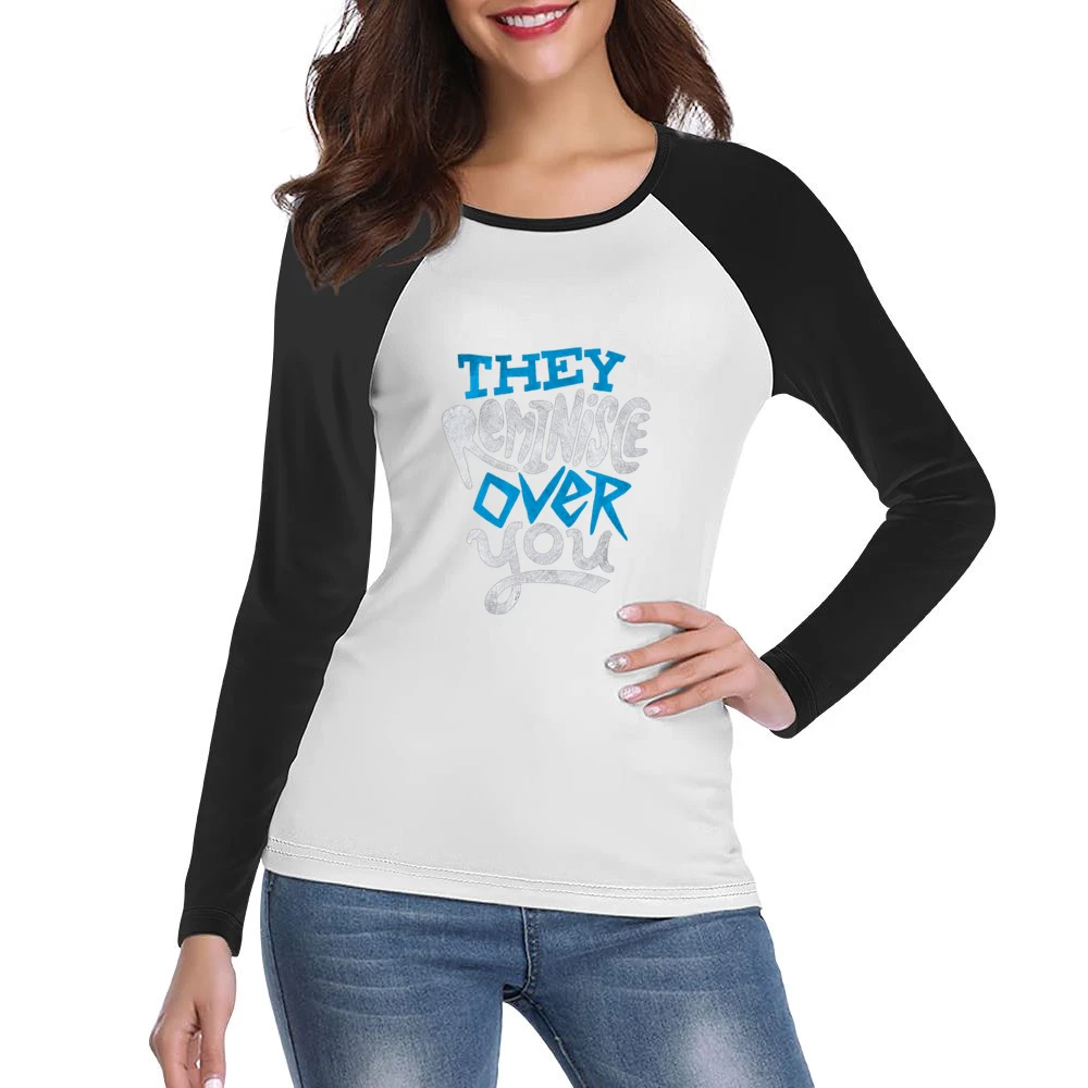 Pete Rock Reminisce Lyric Tshirt Women Ladies Long Sleeve T-Shirt