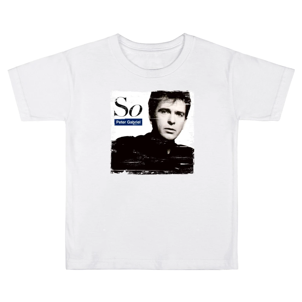 Peter Gabriel So Album Cover Distressed Image Kids Boys Girls T-Shirt