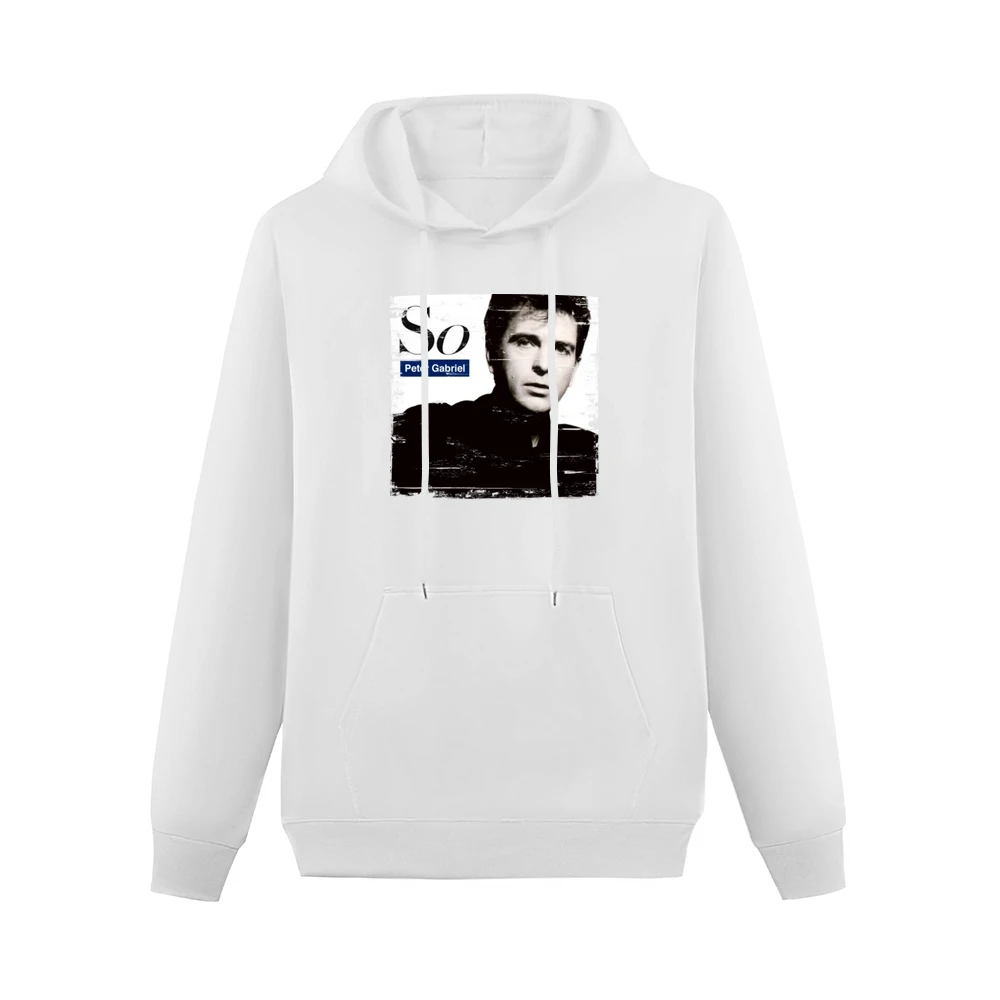 Peter Gabriel So Album Cover Distressed Image Men Hoodie With Pocket
