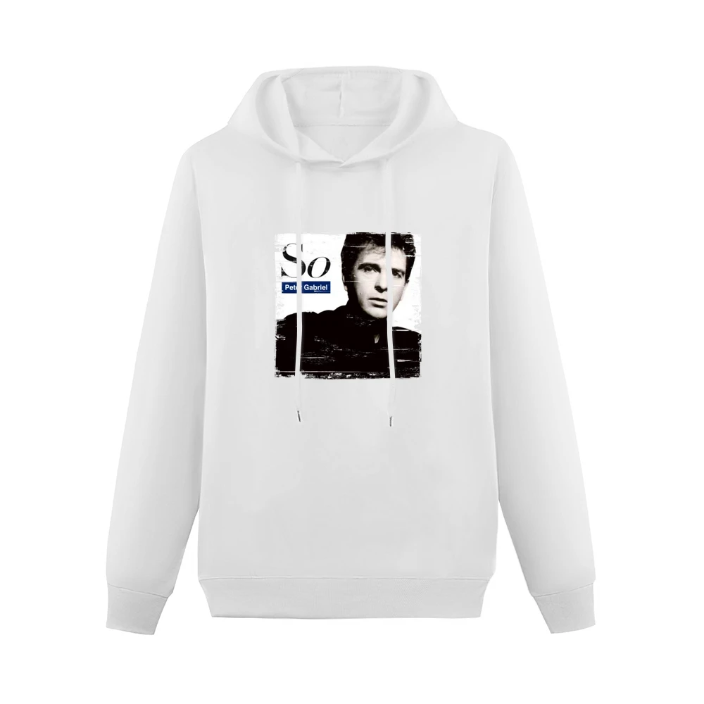 Peter Gabriel So Album Cover Distressed Image Men Hoodie Without Pocket