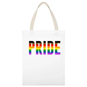 Philly Gay Pride Lgbtq Community Petition Graphic Raglan Baseball Styl White Canvas Tote Shopping Bag