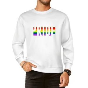 Philly Petition Lgbtq Pride Month Color Flag Graphic Crewneck Sweatshi European Size Pullover Sweater