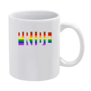 Philly Petition Lgbtq Pride Month Color Flag Graphic Crewneck Sweatshi White Mug