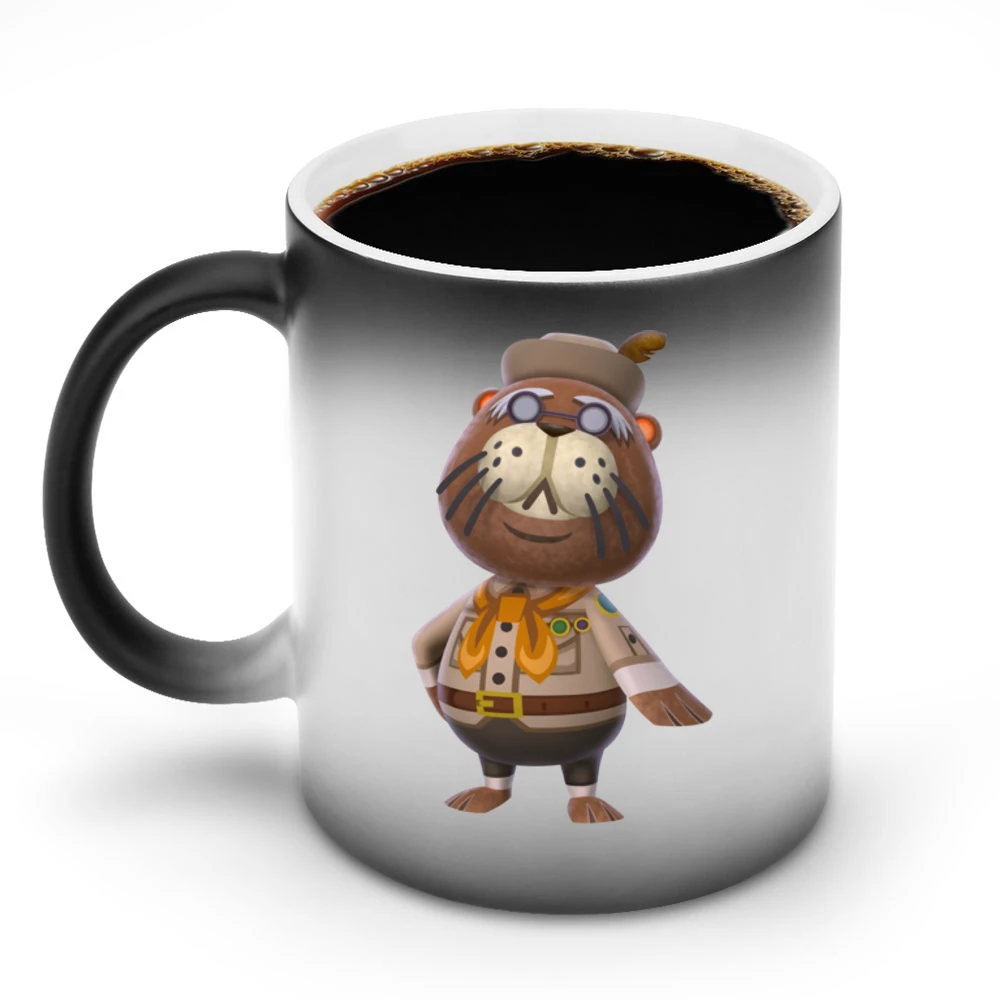 Phineas From Animal Crossing Nintendo Character Video Game Discoloration Mug