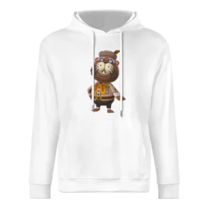 Phineas From Animal Crossing Nintendo Character Video Game European Size Men Hoodie