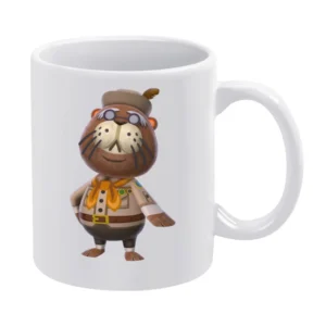 Phineas From Animal Crossing Nintendo Character Video Game White Mug