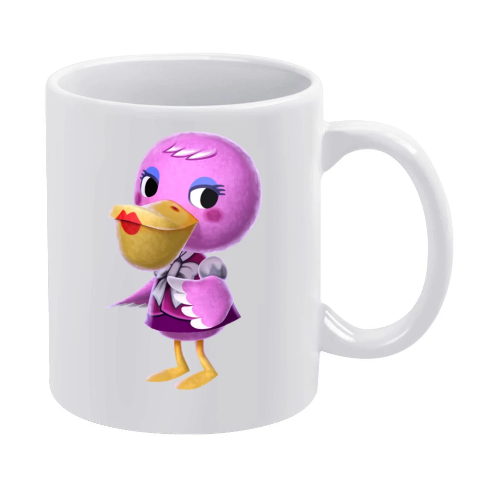 Phyllis From Animal Crossing Nintendo Character Video Game White Mug